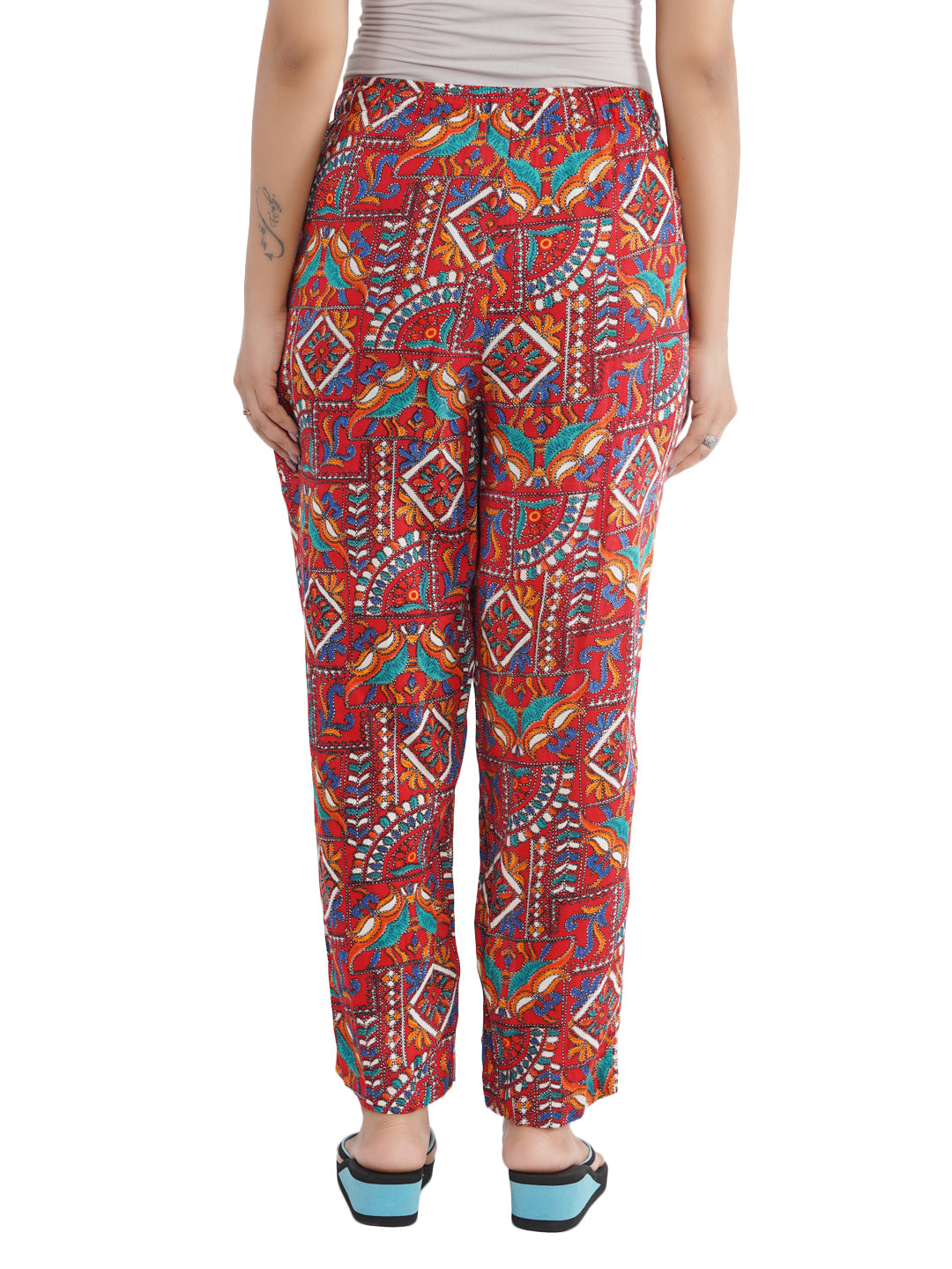 STYLE SHOES Jaipuri Printed Rayon Pyjama/Lounge Pant for Women and Girls