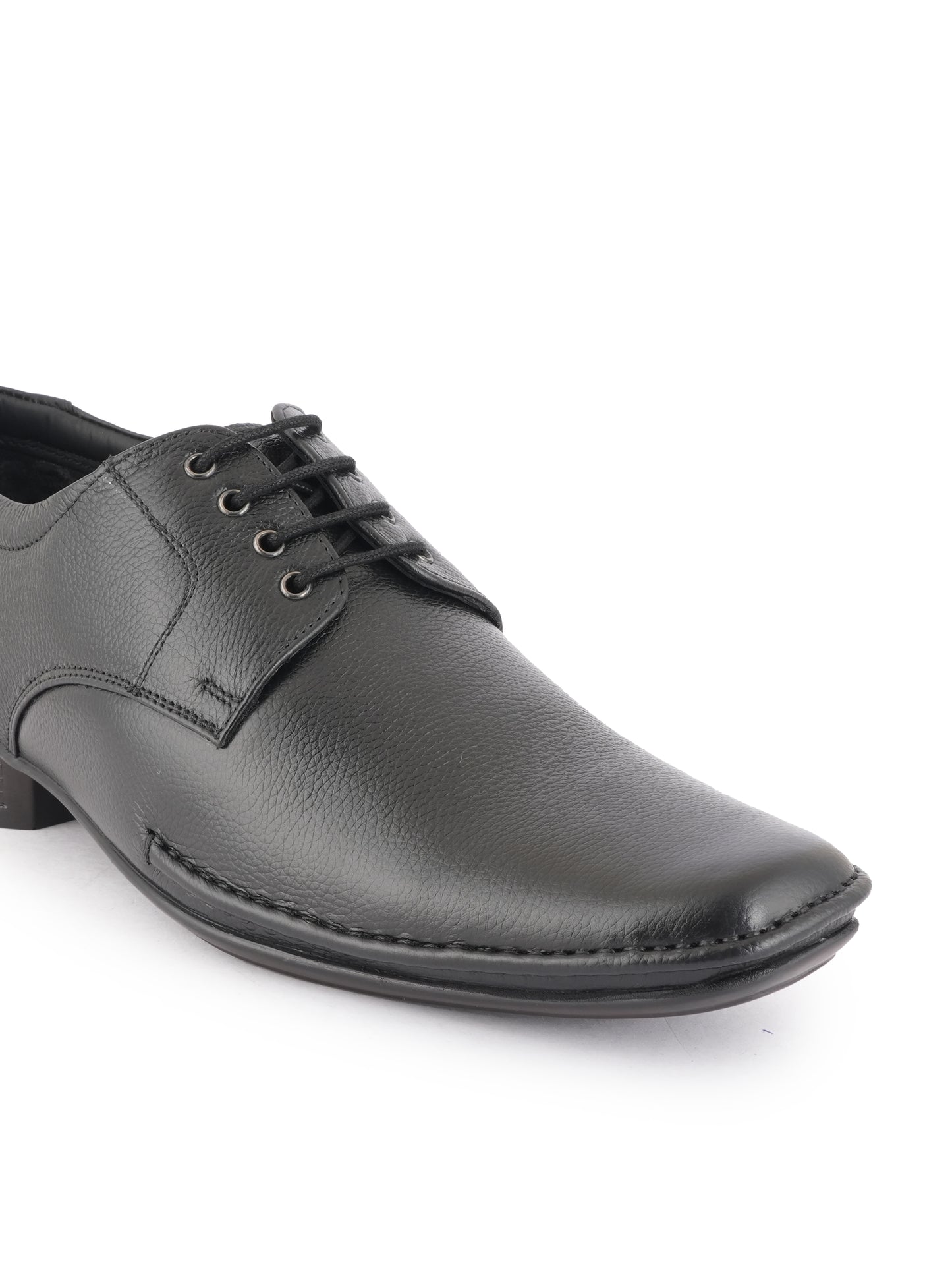 Black Lace Up Men Leather Formal Shoes