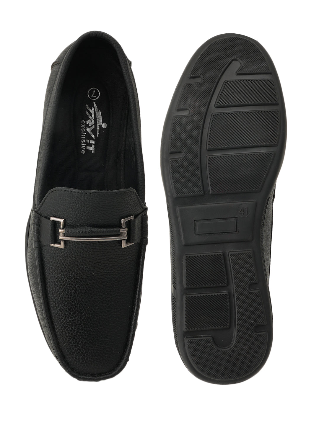 Men's Black Casual Slip On Loafers