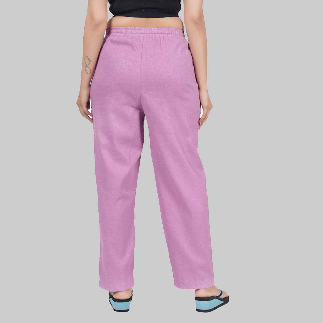 STYLE SHOES Regular Fit Linen Pyjama/Lounge Pant for Women & Girls