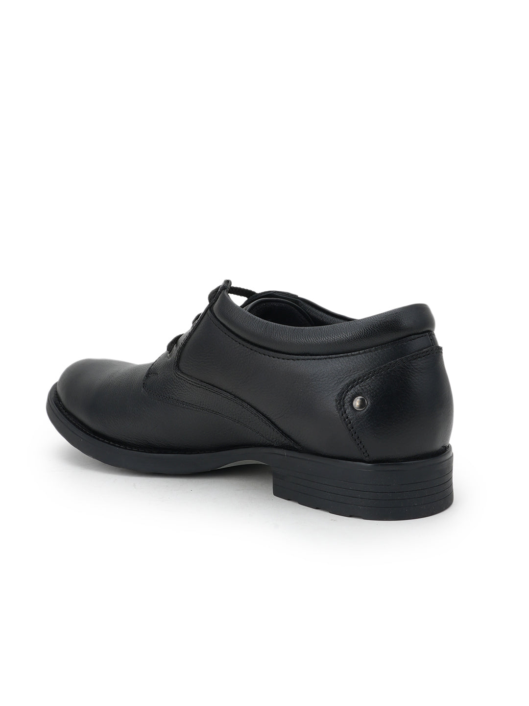 Men's Black Leather Casual Shoes