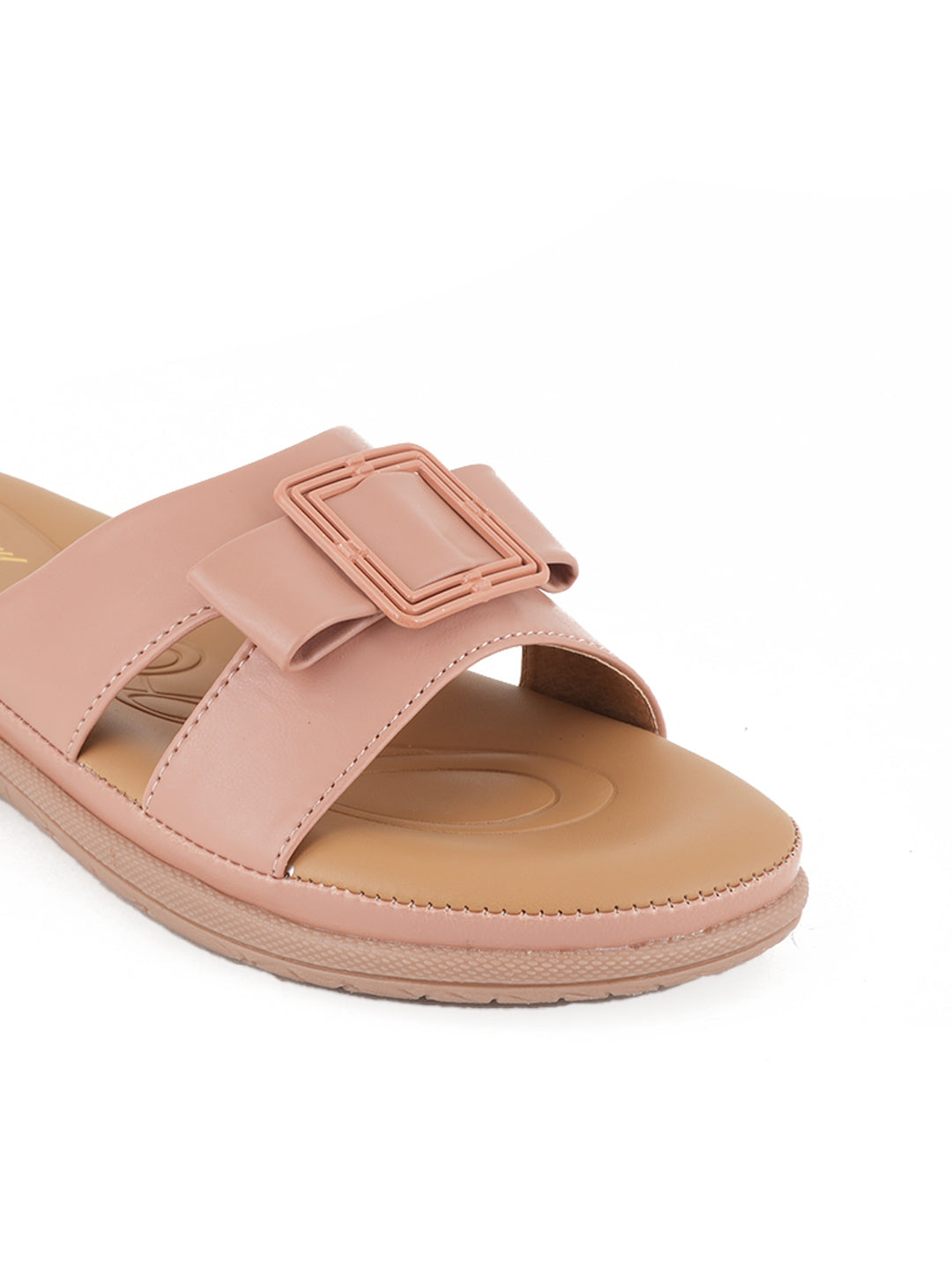 Style Shoes Pink DR. Sole Extra Comfort Flat Sandal For Women and Girls