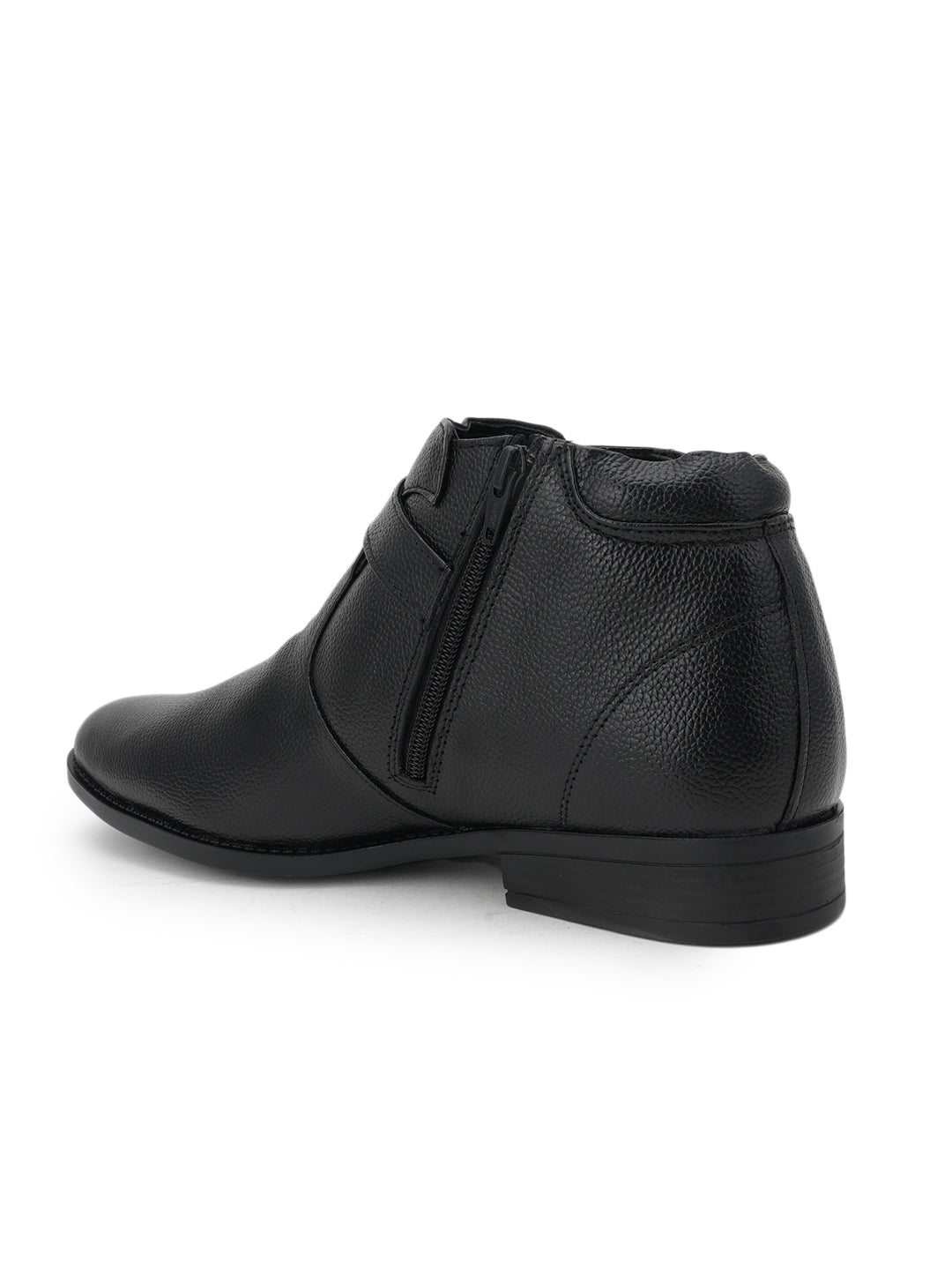 Men's Black Leather Boots