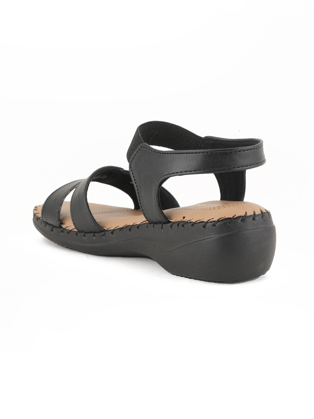 Style Shoes Dr. Sole Open-Toe Slip-On Wedges Heeled Sandal for Women & Girls