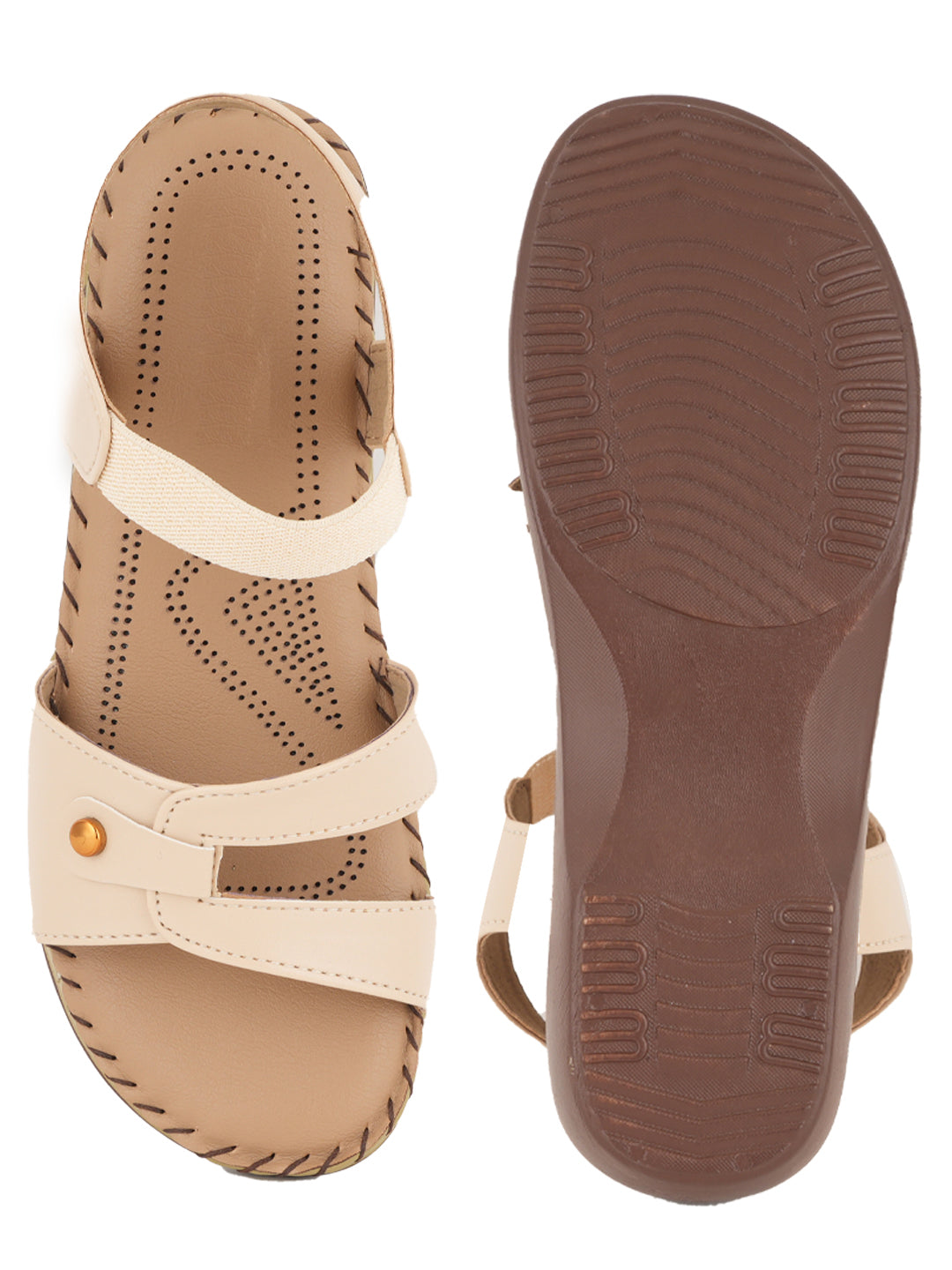 Style Shoes Dr. Sole Open-Toe Slip-On Wedges Heeled Sandal for Women & Girls