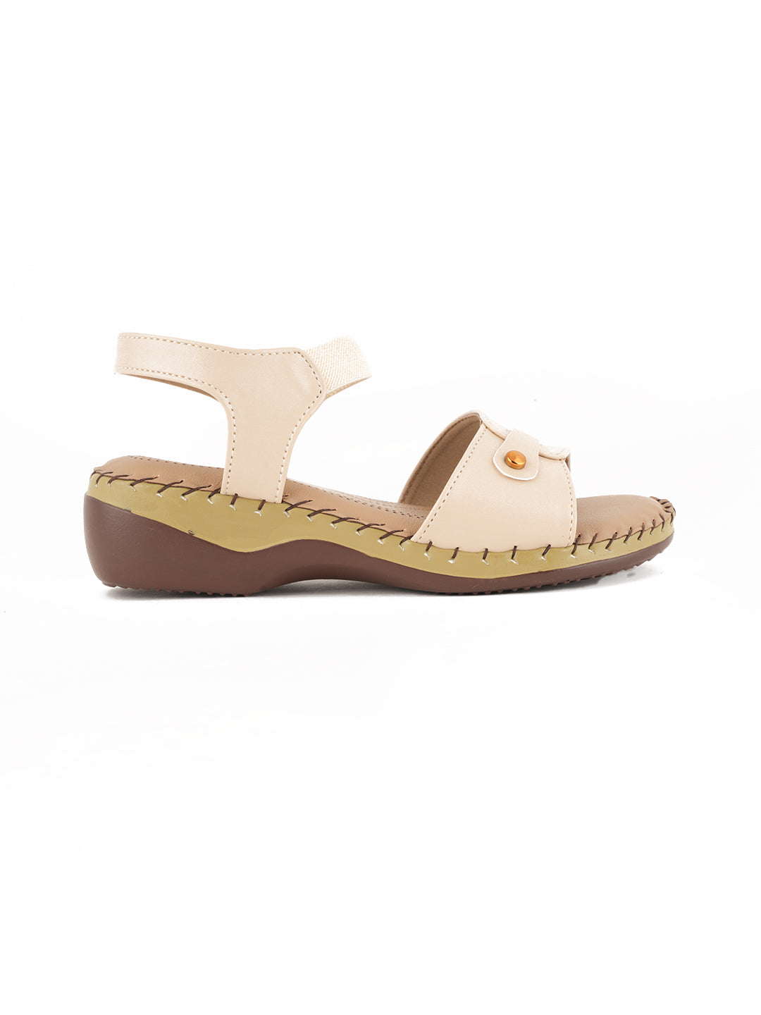 Style Shoes Dr. Sole Open-Toe Slip-On Wedges Heeled Sandal for Women & Girls