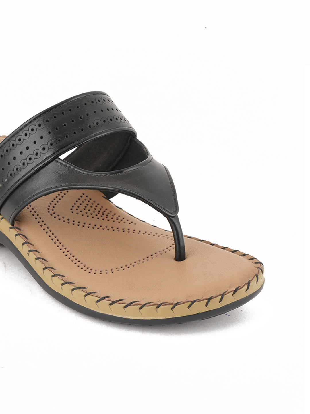 Style Shoes Dr. Sole Open-Toe Slip-On Wedges Heeled Sandal for Women & Girls