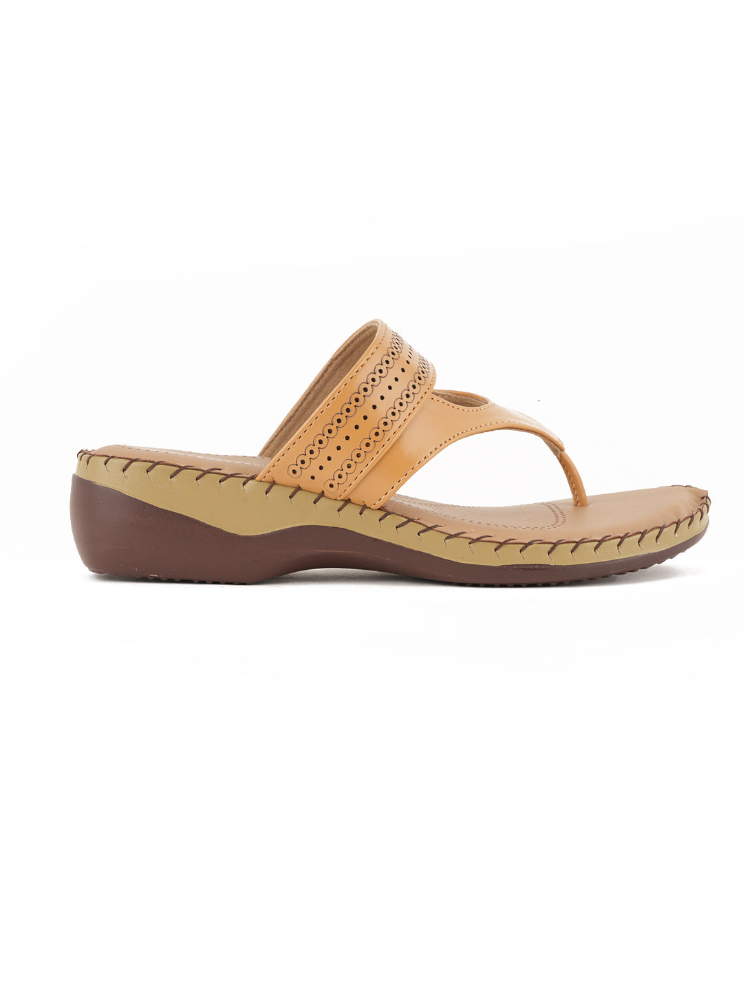 Style Shoes Dr. Sole Open-Toe Slip-On Wedges Heeled Sandal for Women & Girls