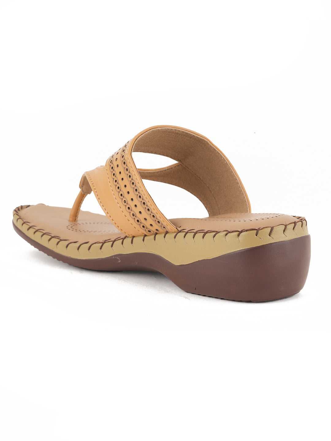 Style Shoes Dr. Sole Open-Toe Slip-On Wedges Heeled Sandal for Women & Girls