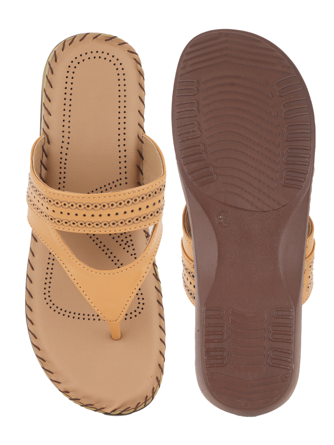 Style Shoes Dr. Sole Open-Toe Slip-On Wedges Heeled Sandal for Women & Girls