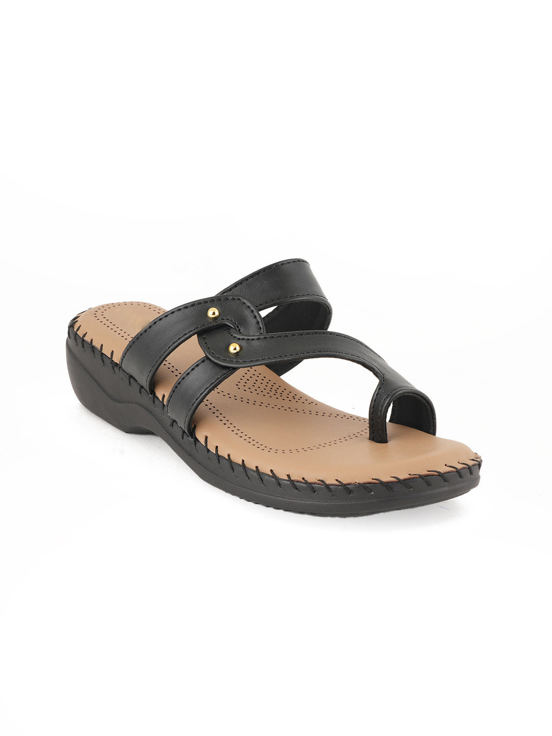 Style Shoes Dr. Sole Open-Toe Slip-On Wedges Heeled Sandal for Women & Girls