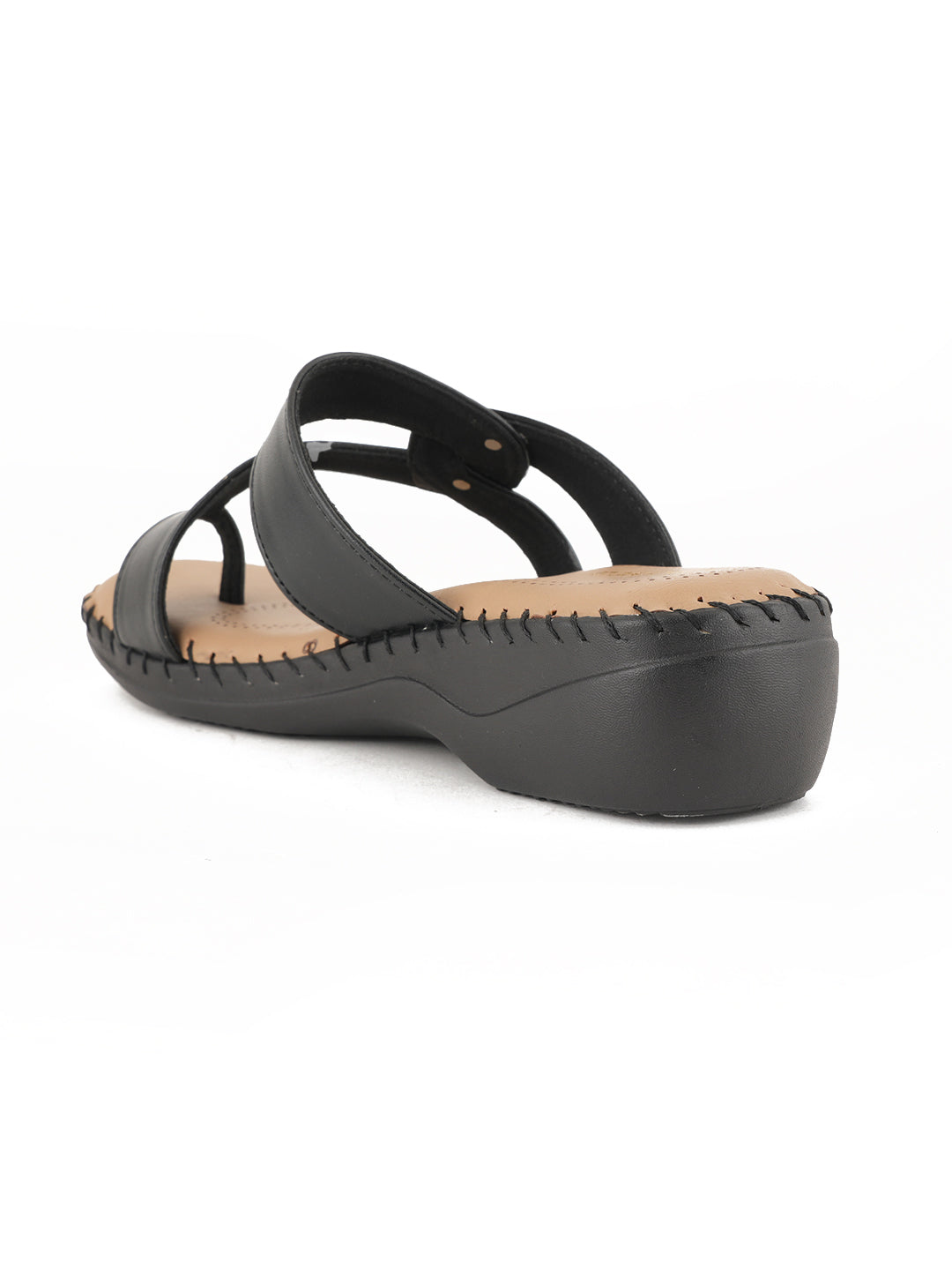 Style Shoes Dr. Sole Open-Toe Slip-On Wedges Heeled Sandal for Women & Girls