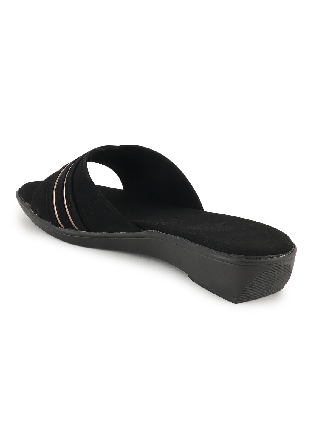 Style Shoes Suede Wedges Heeled Sandal for Women and Girls