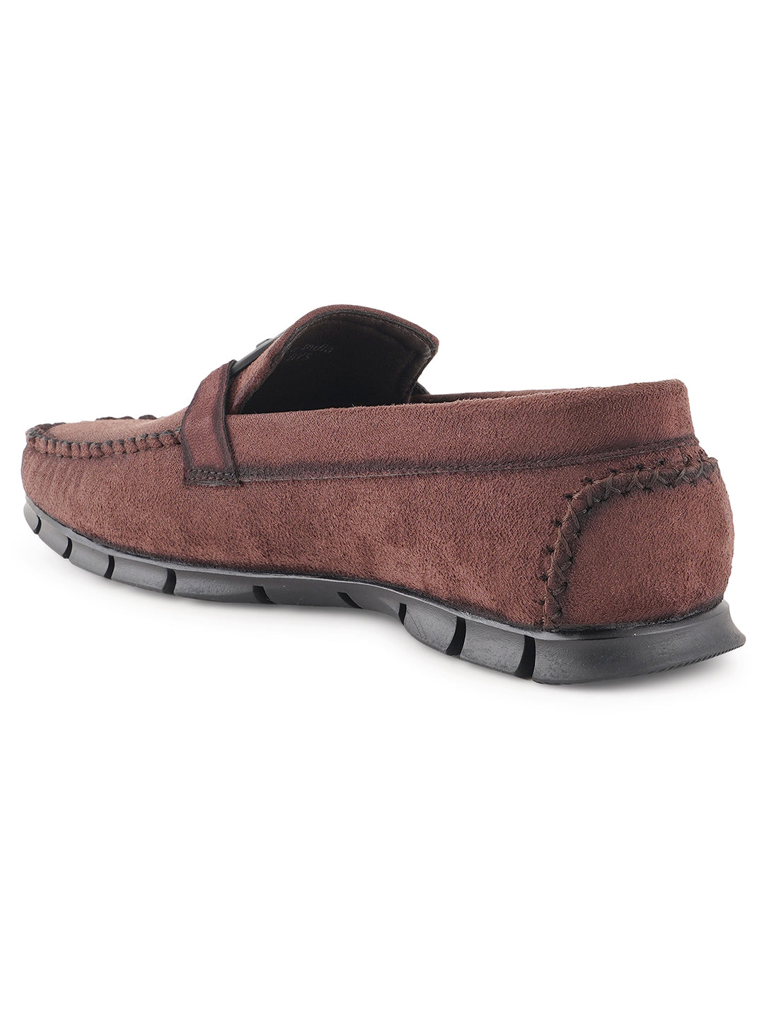 Brown Suede Loafers Shoes for Men