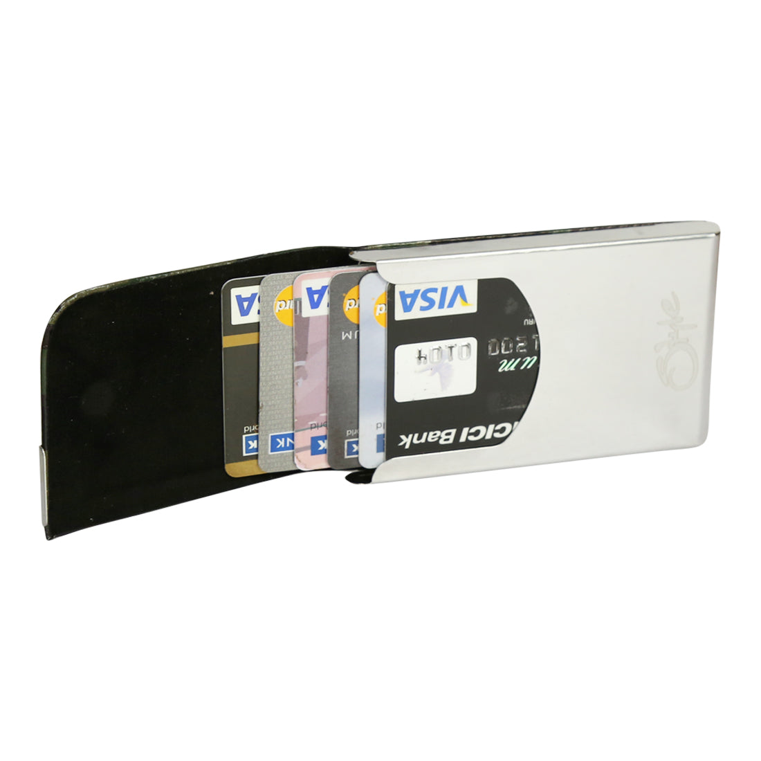 Style Shoes PU Metal Card Holder For Men and Women