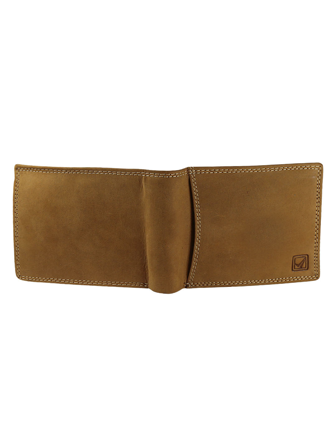 Style Shoes Tan Genuine Leather Bi-Fold Wallet for Men