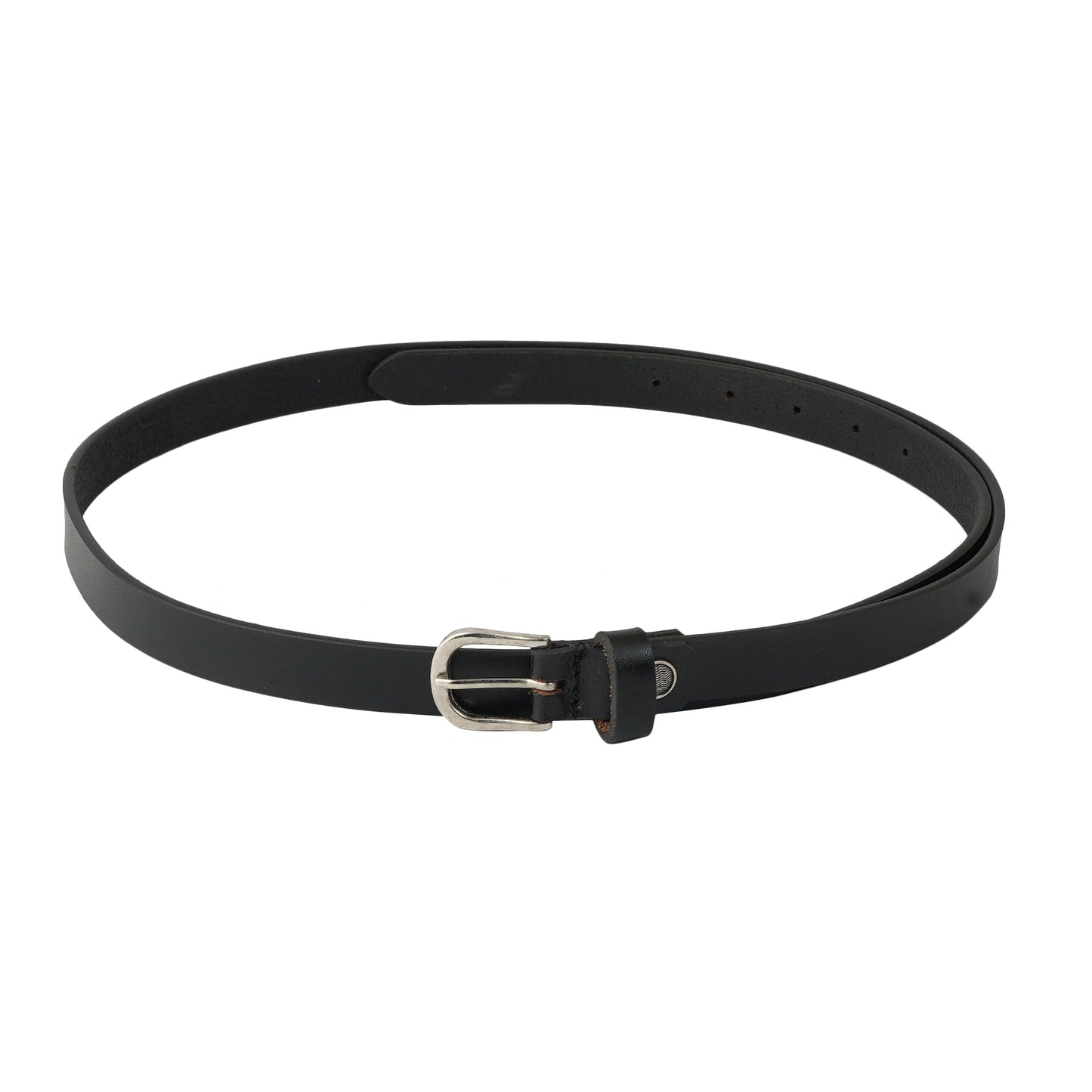 Style Shoes Black Genuine Leather Formal Belt for Women and Girls