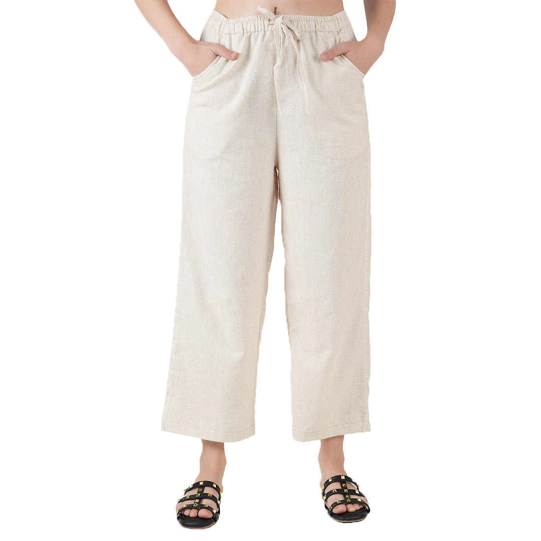 STYLE SHOES Linen Pyjama/Lounge Pant for Women and Girls