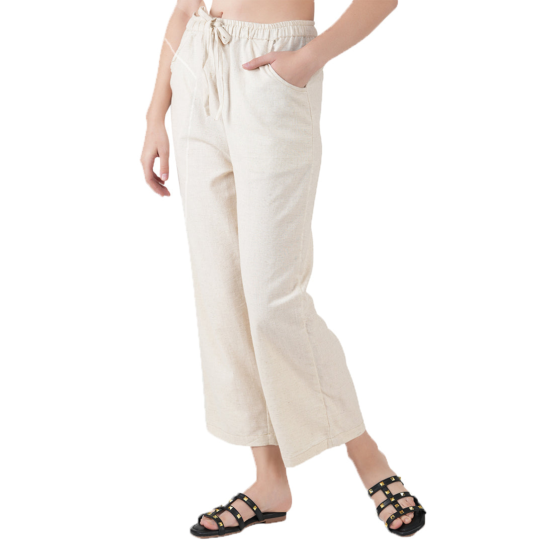 STYLE SHOES Linen Pyjama/Lounge Pant for Women and Girls