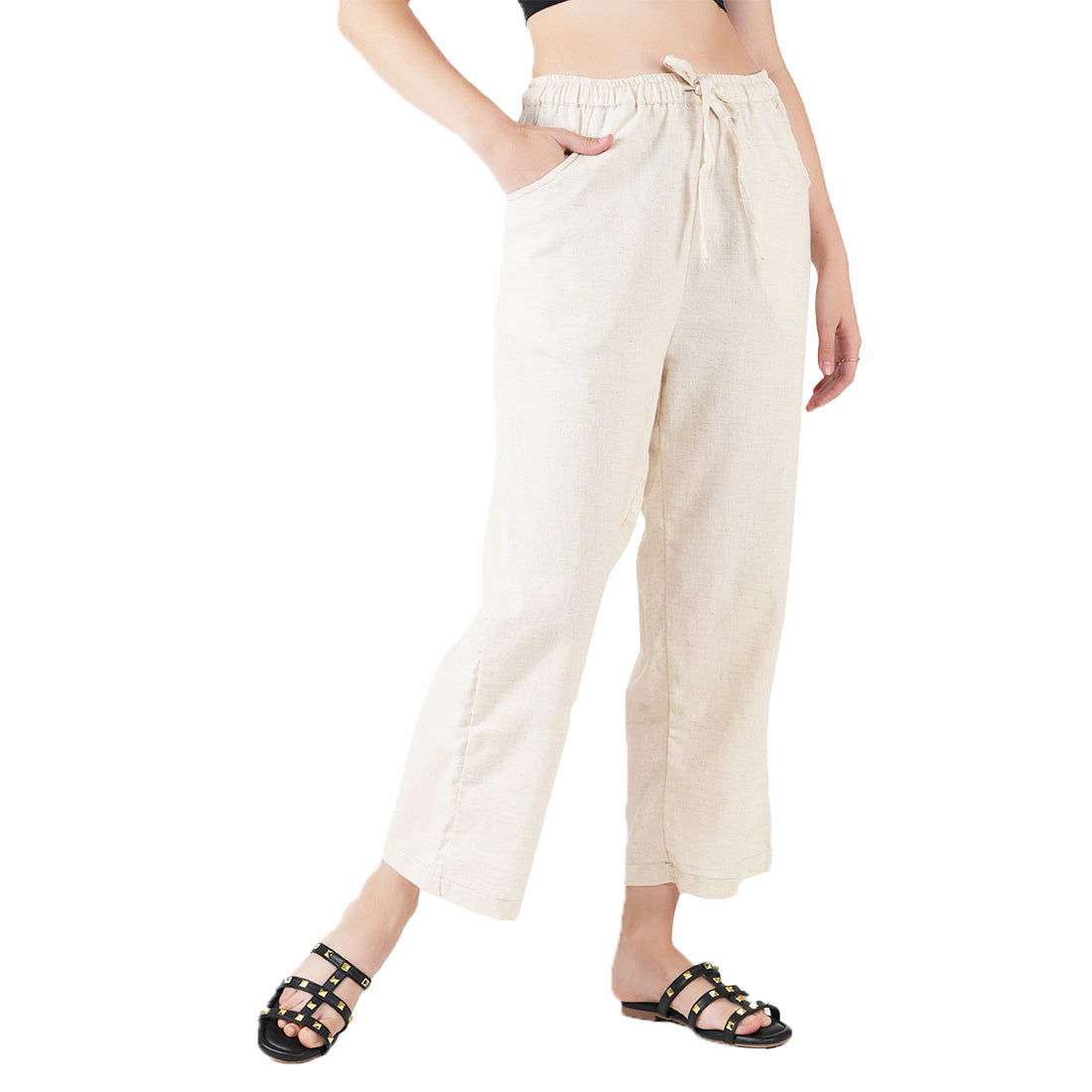 STYLE SHOES Linen Pyjama/Lounge Pant for Women and Girls