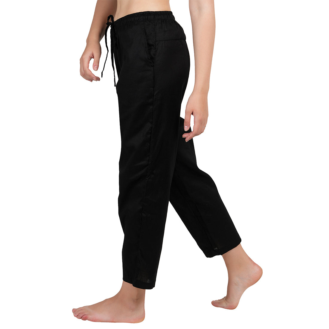 STYLE SHOES Regular Fit Linen Pyjama/Lounge Pant for Women & Girls