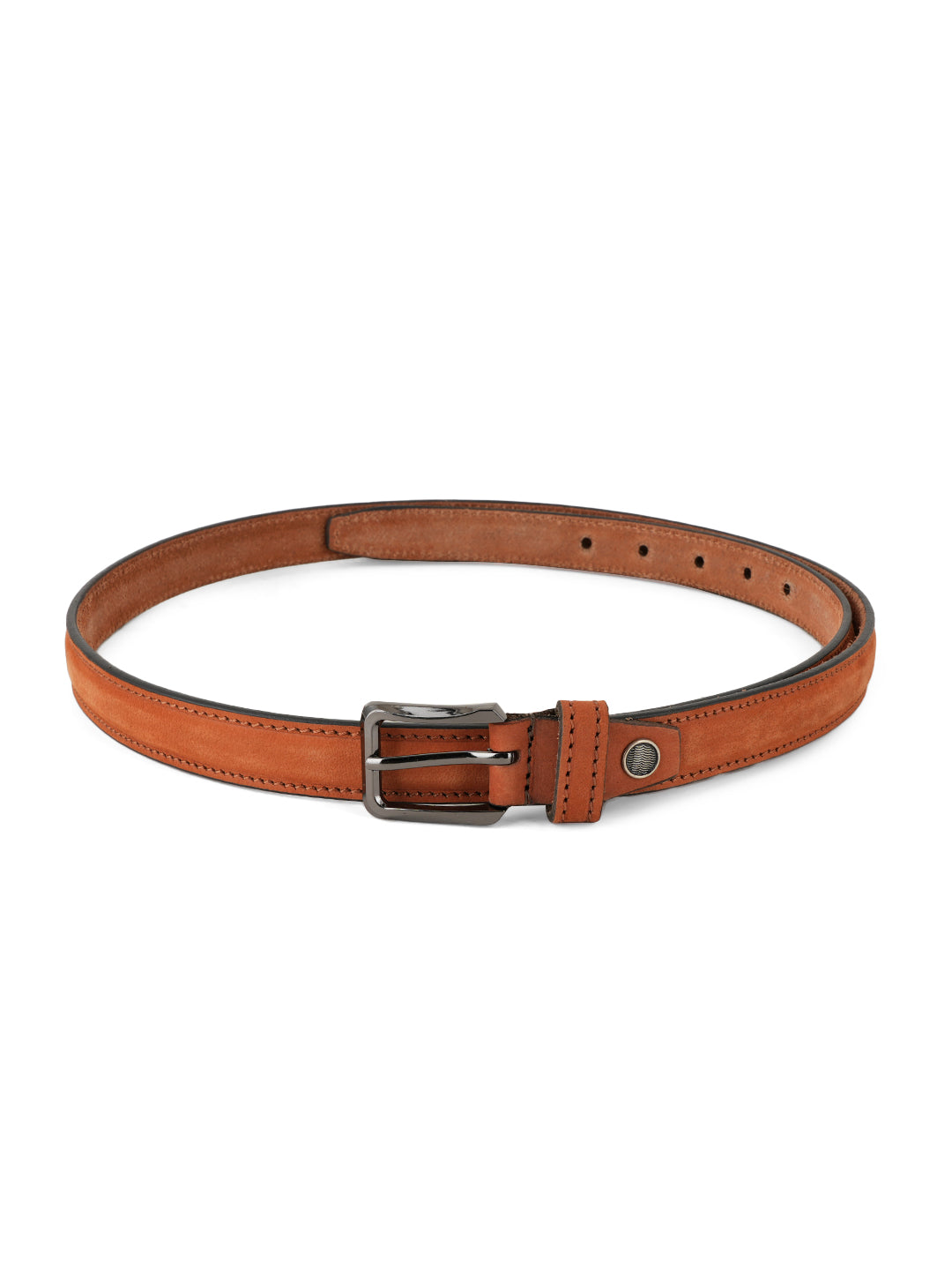 Style Shoes Beige Suede Leather Formal Belt for Women and Girls