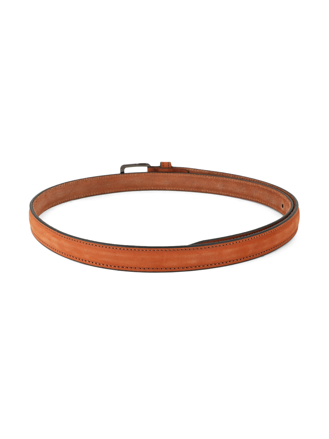 Style Shoes Beige Suede Leather Formal Belt for Women and Girls