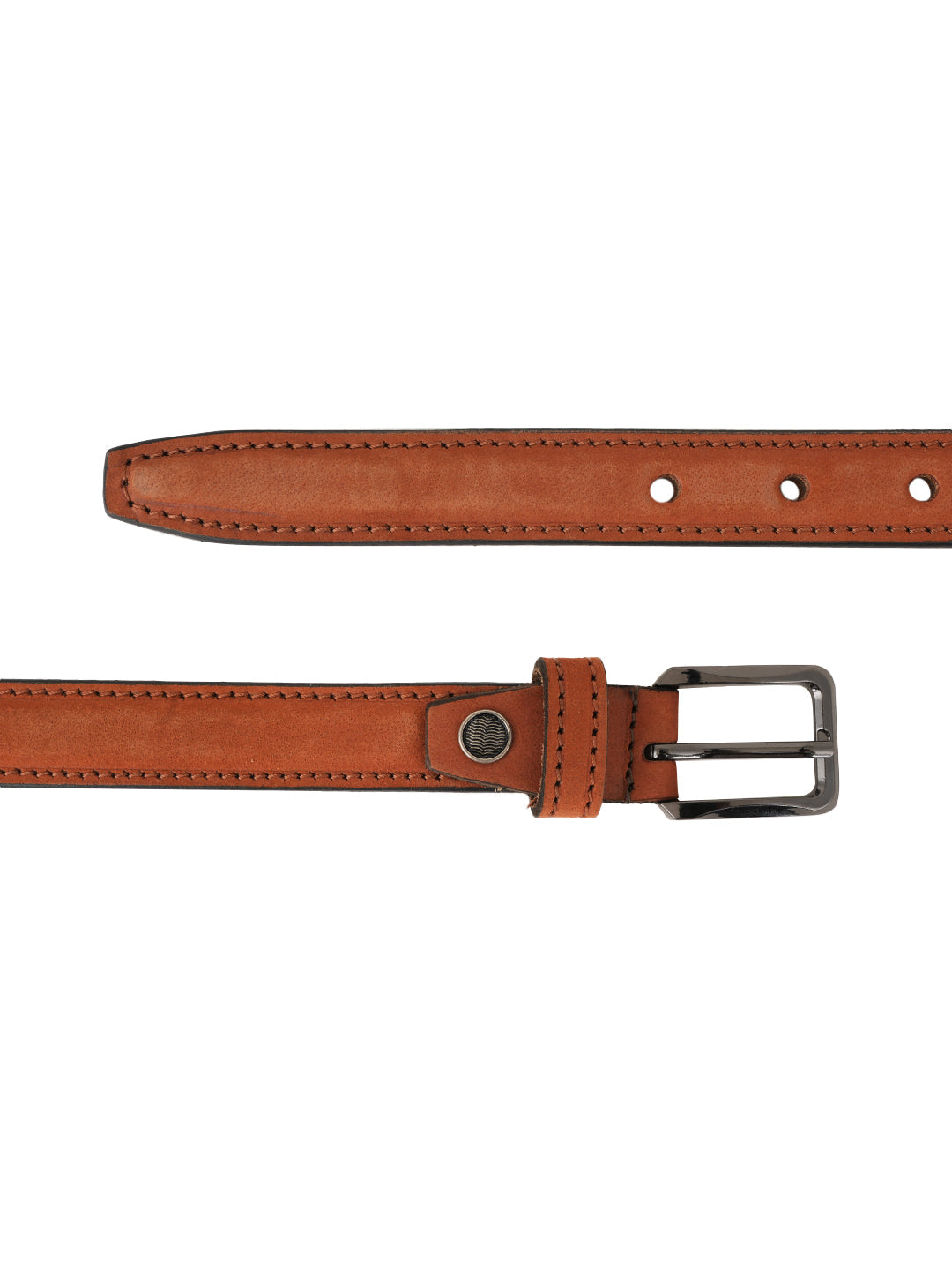 Style Shoes Beige Suede Leather Formal Belt for Women and Girls