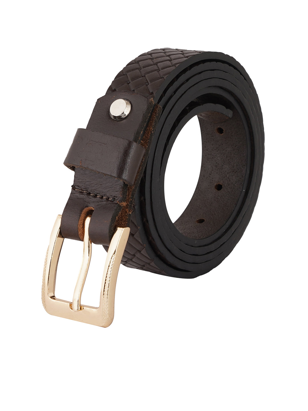 Style Shoes Brown Genuine Leather Formal Belt for Women and Girls