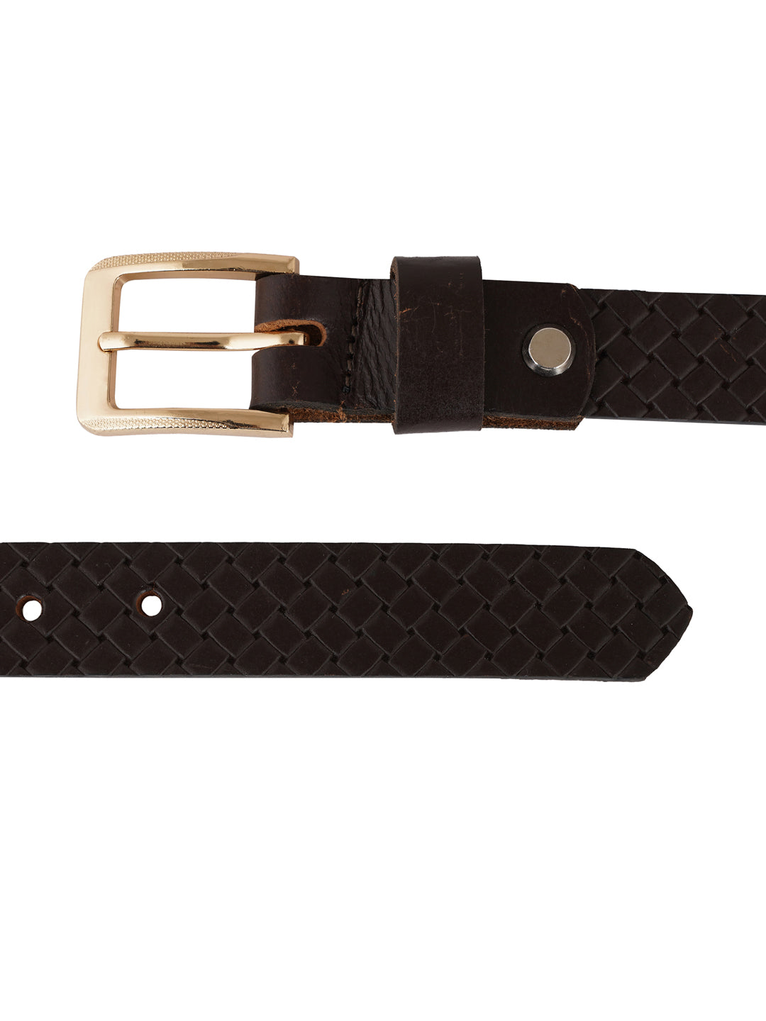 Style Shoes Brown Genuine Leather Formal Belt for Women and Girls