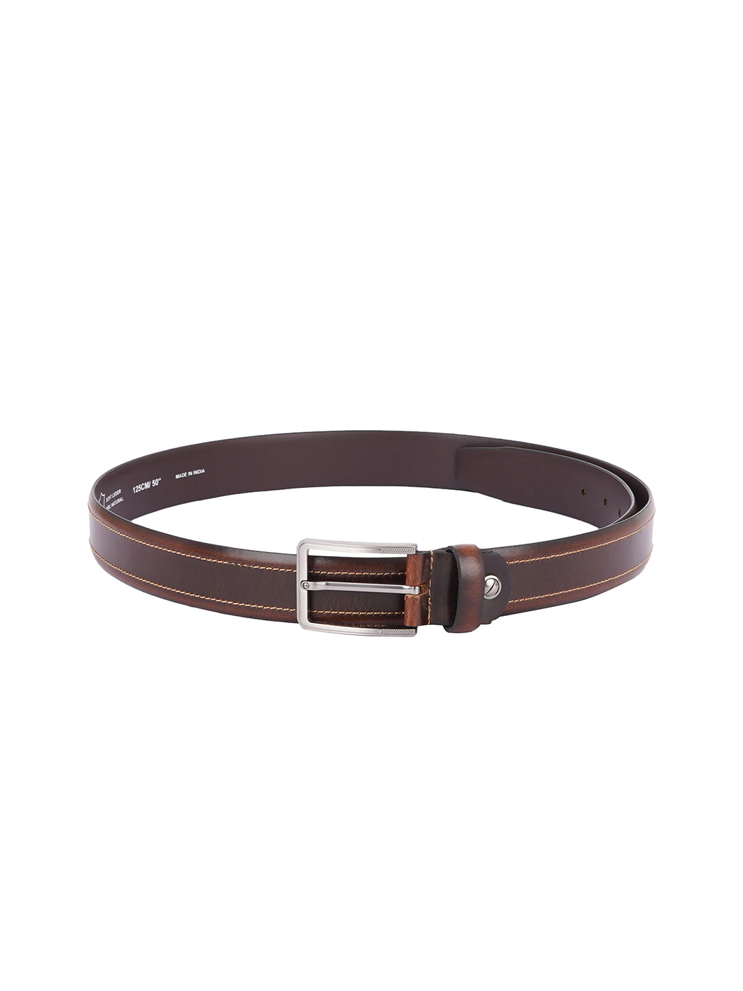 Style Shoes Brown Genuine Leather Classical Belt for Men and Boys