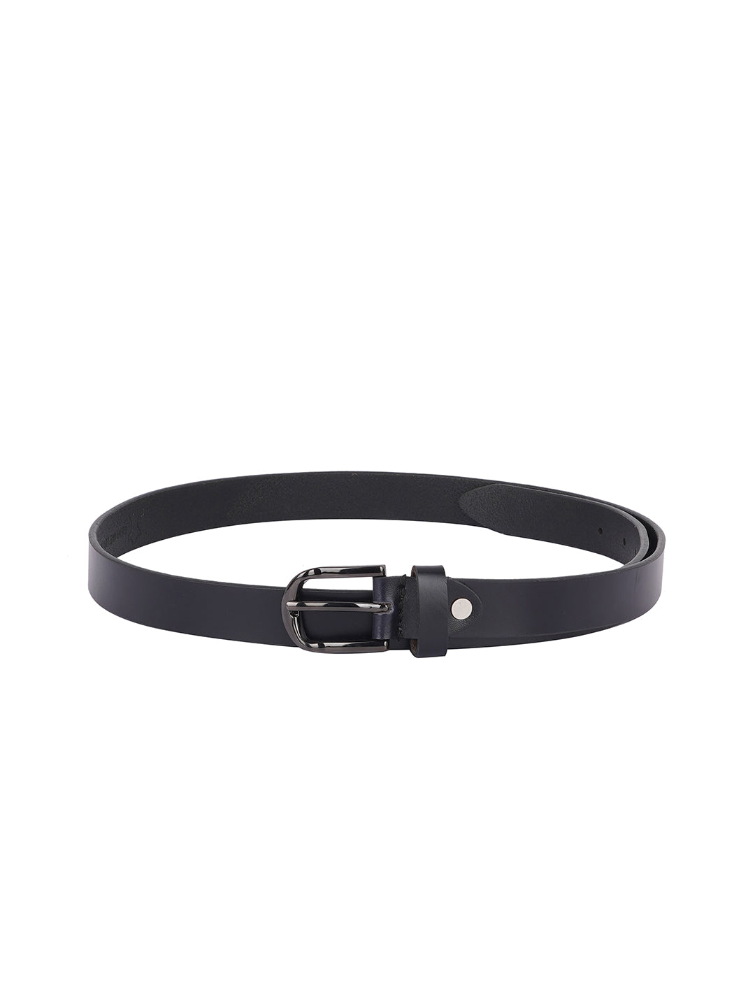 Style Shoes Black Genuine Leather Formal Belt for Women and Girls