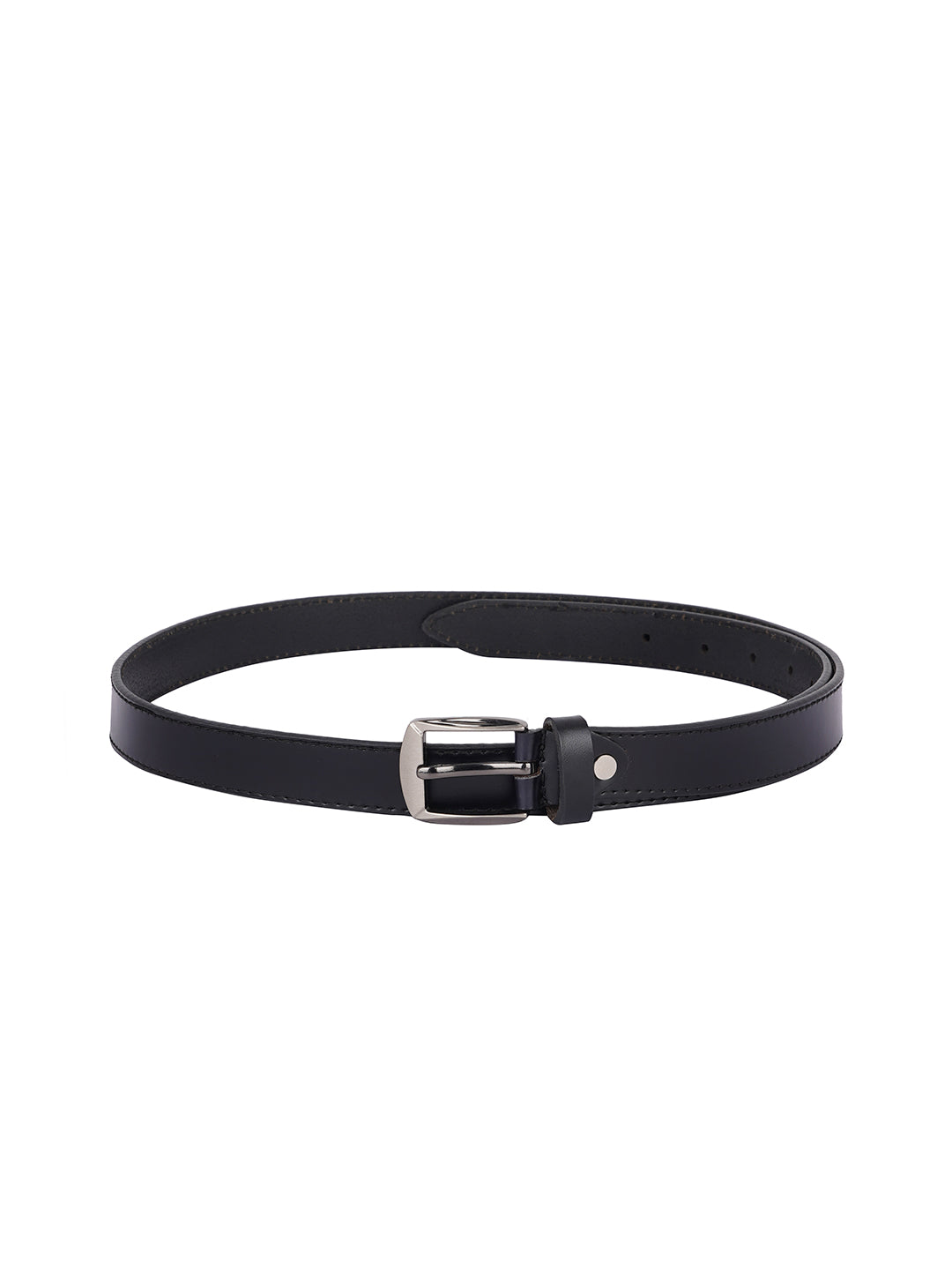 Style Shoes Black Genuine Leather Formal Belt for Women and Girls