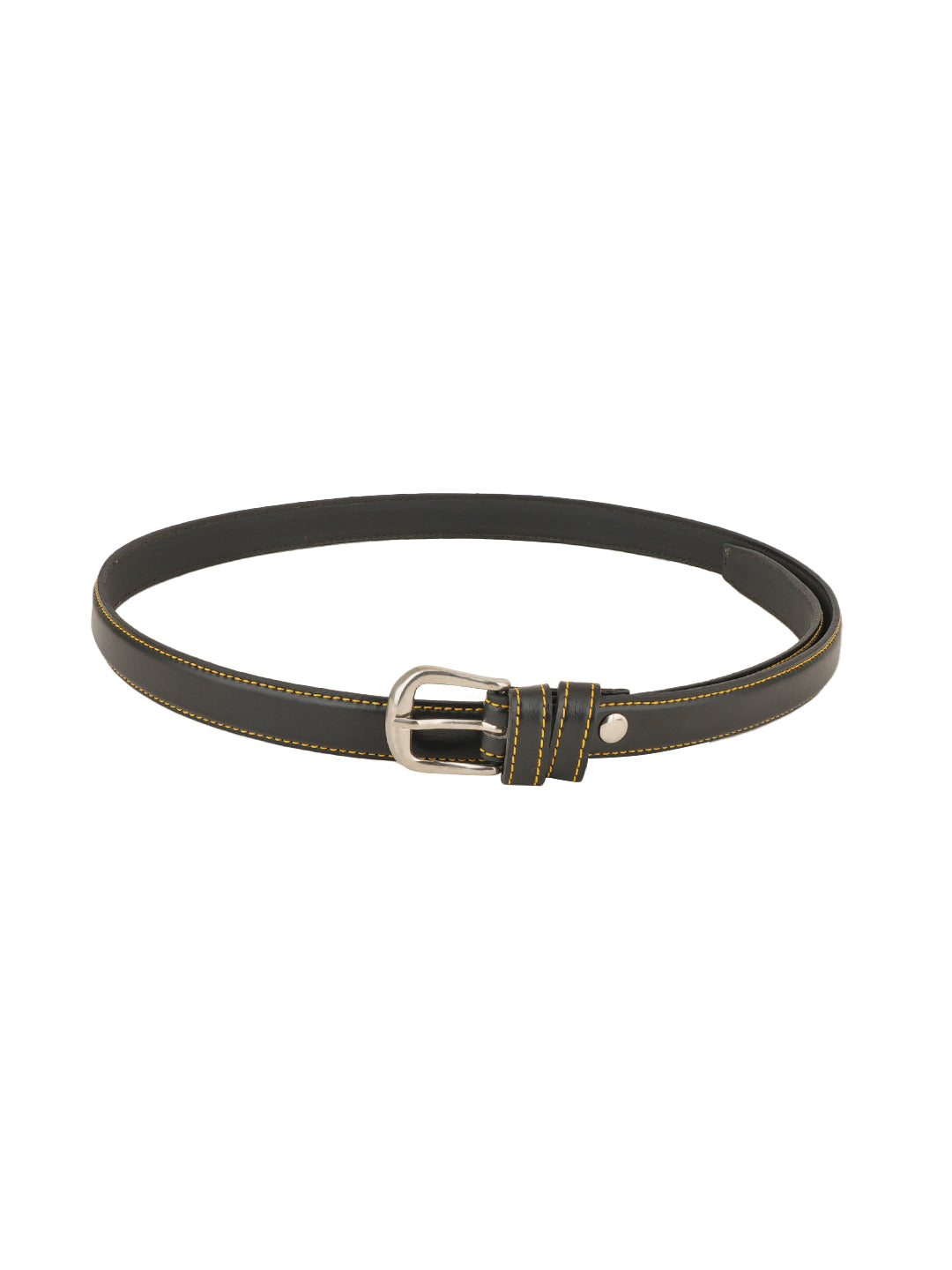 Style Shoes Black PU Belt for Women and Girls