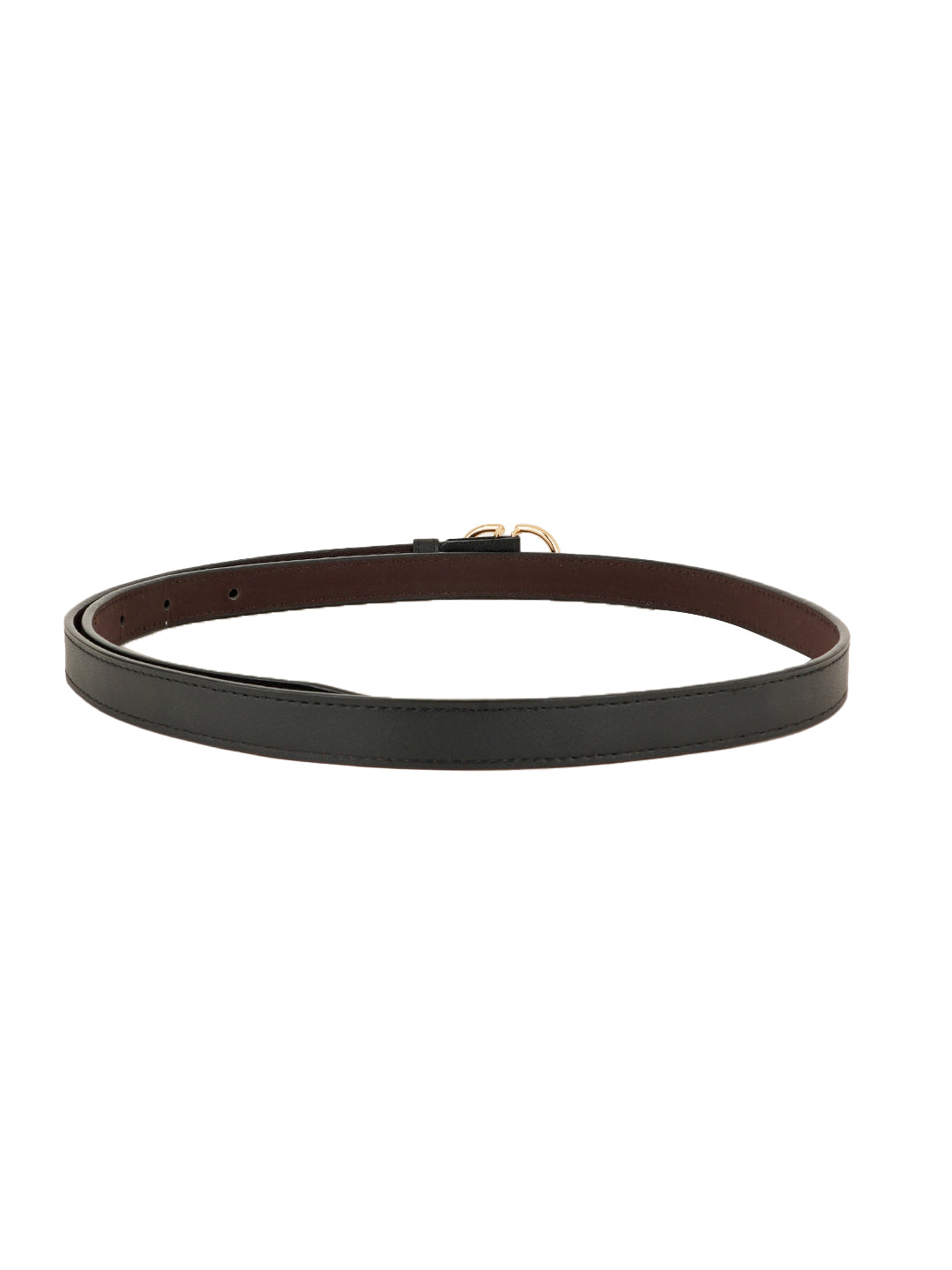 Style Shoes Black PU Belt for Women and Girls