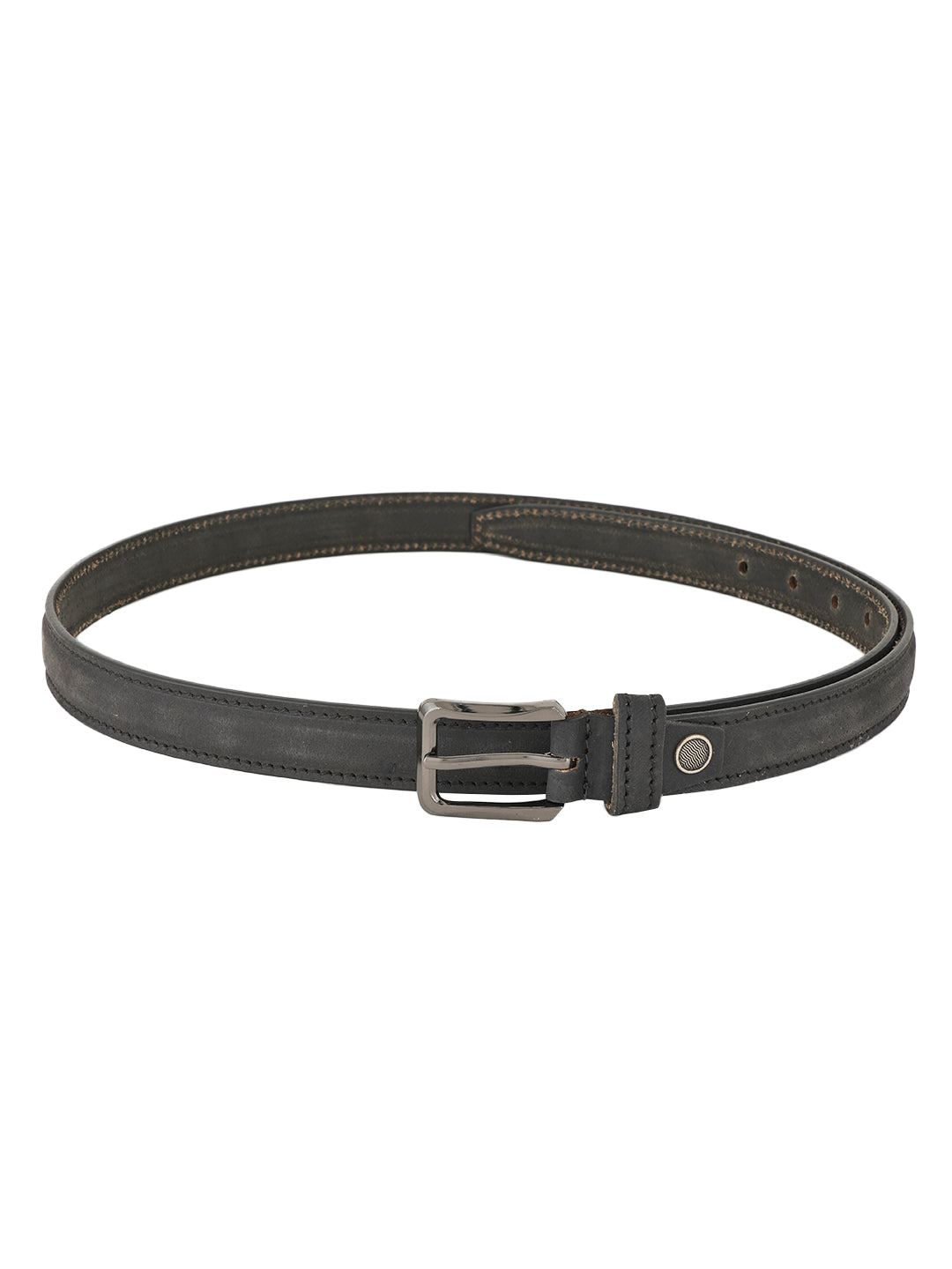 Style Shoes Black Suede Leather Formal Belt for Women and Girls