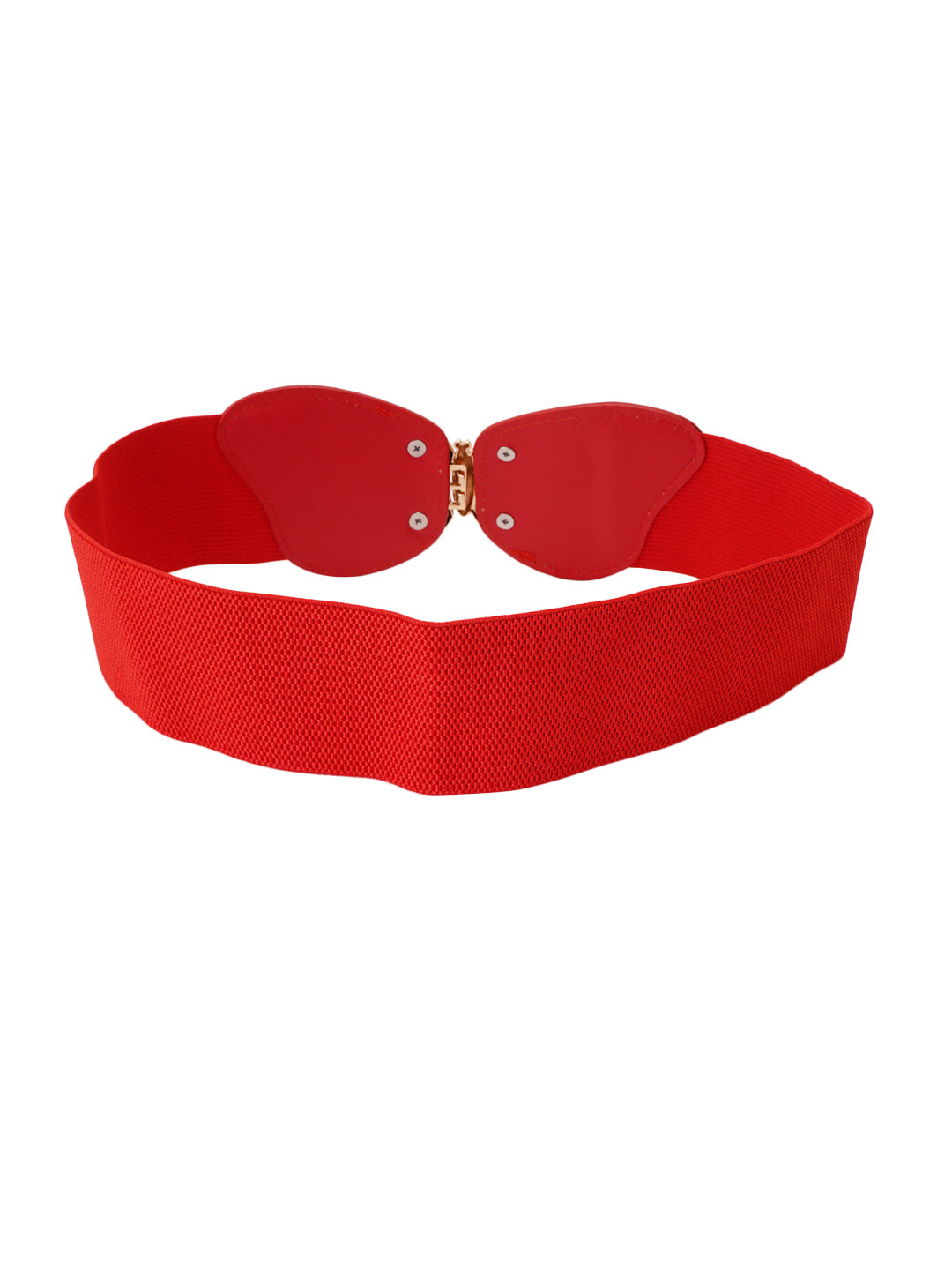 Style Shoes Red Freesize Elasticated Stretchable Dress Belt For Women and Girls