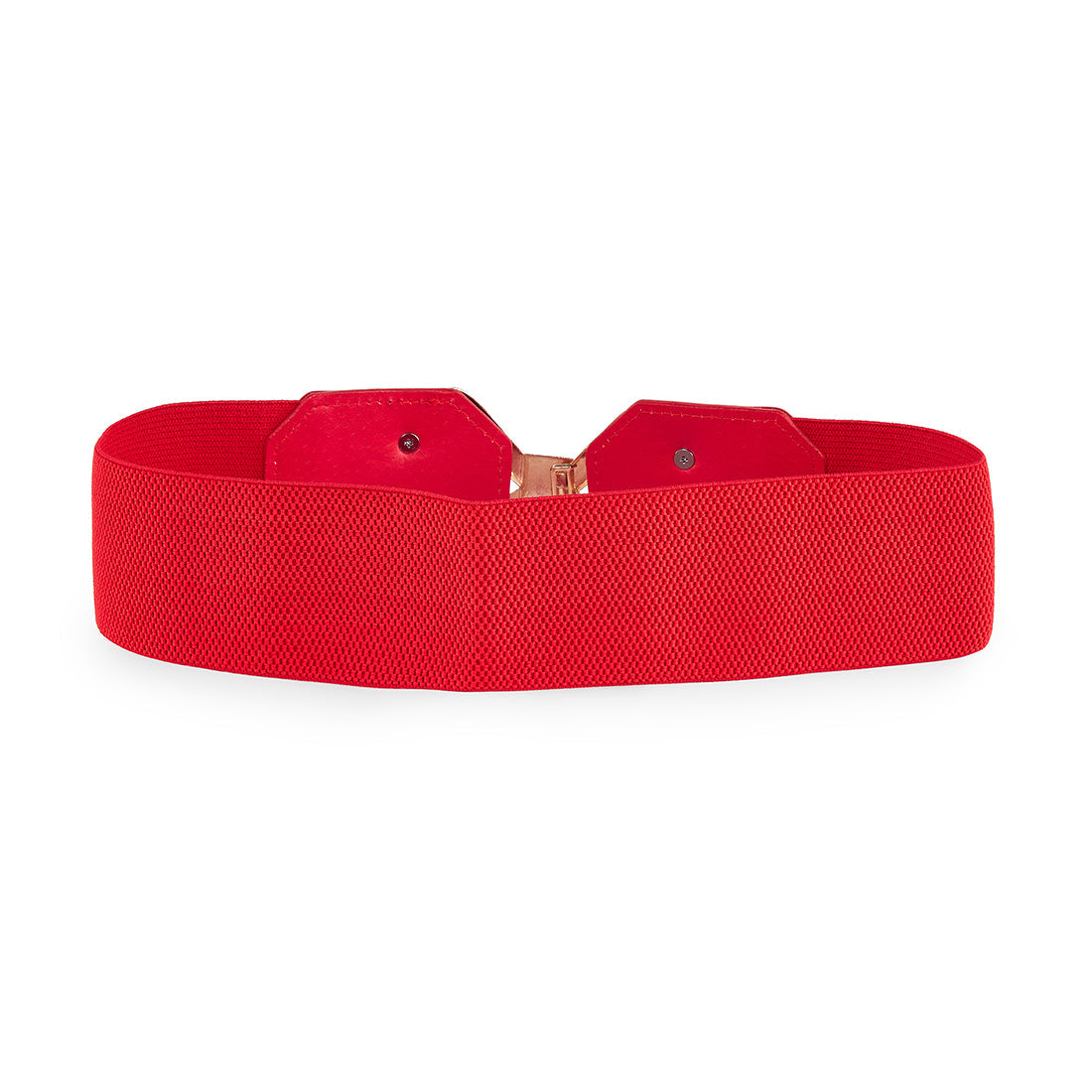 Style Shoes Red Freesize Elasticated Stretchable Dress Belt For Women and Girls