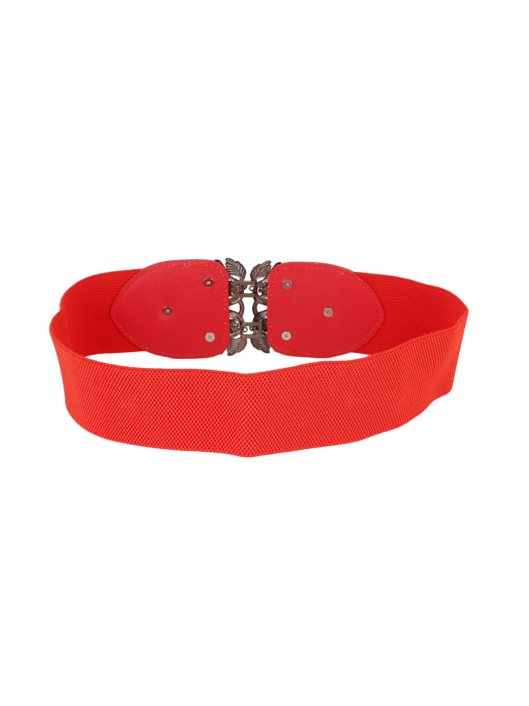 Style Shoes Red Freesize Elasticated Stretchable Dress Belt For Women and Girls