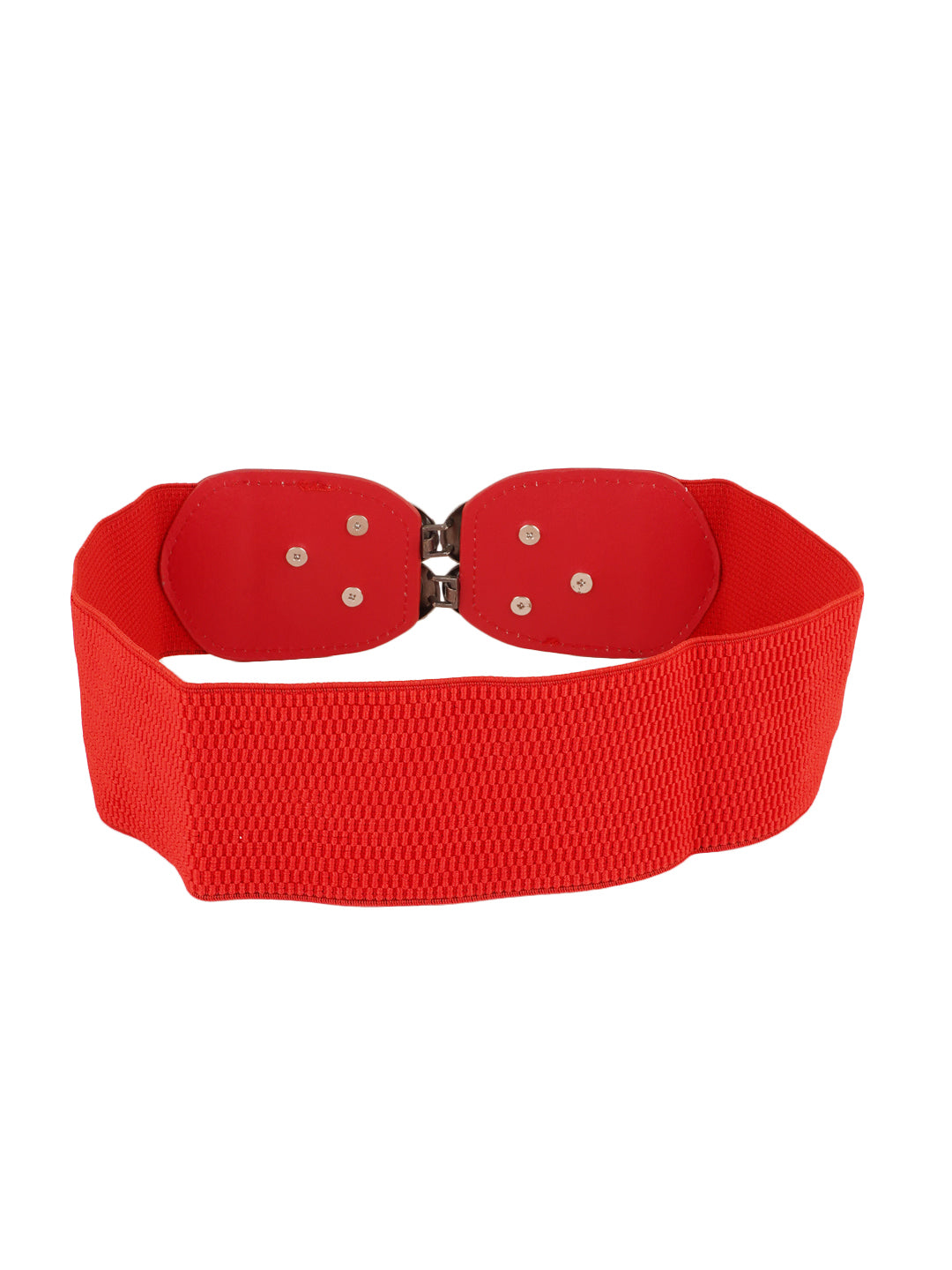 Style Shoes Red Freesize Elasticated Stretchable Dress Belt For Women and Girls