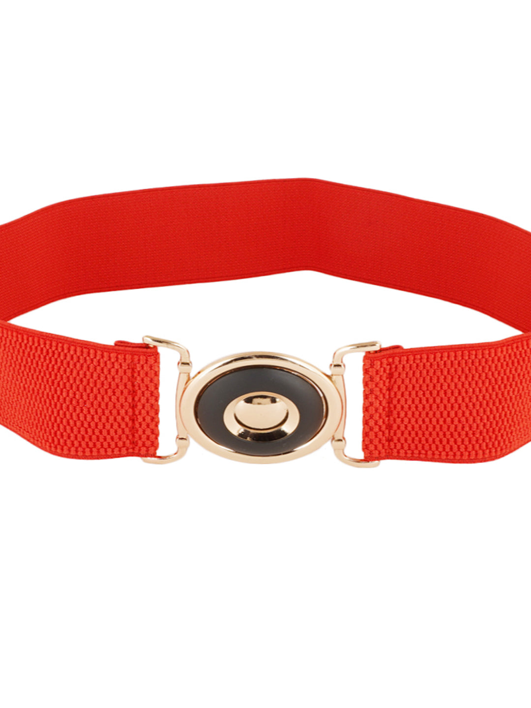 Style Shoes Red Freesize Elasticated Stretchable Dress Belt For Women and Girls