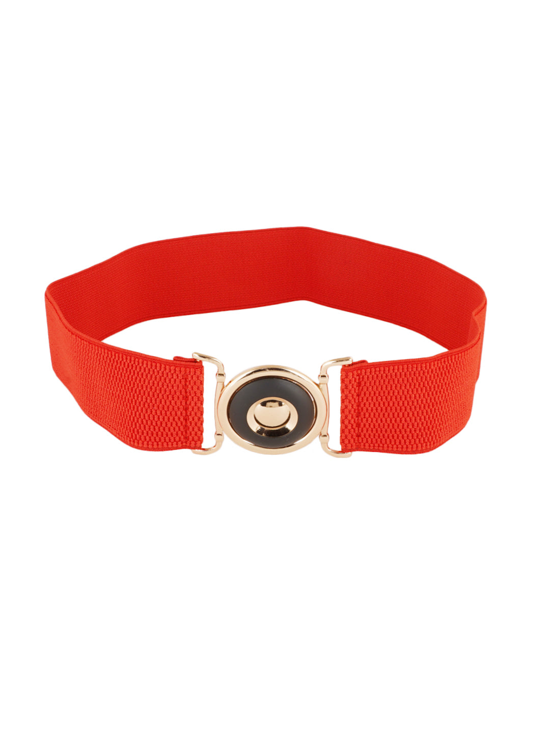 Style Shoes Red Freesize Elasticated Stretchable Dress Belt For Women and Girls