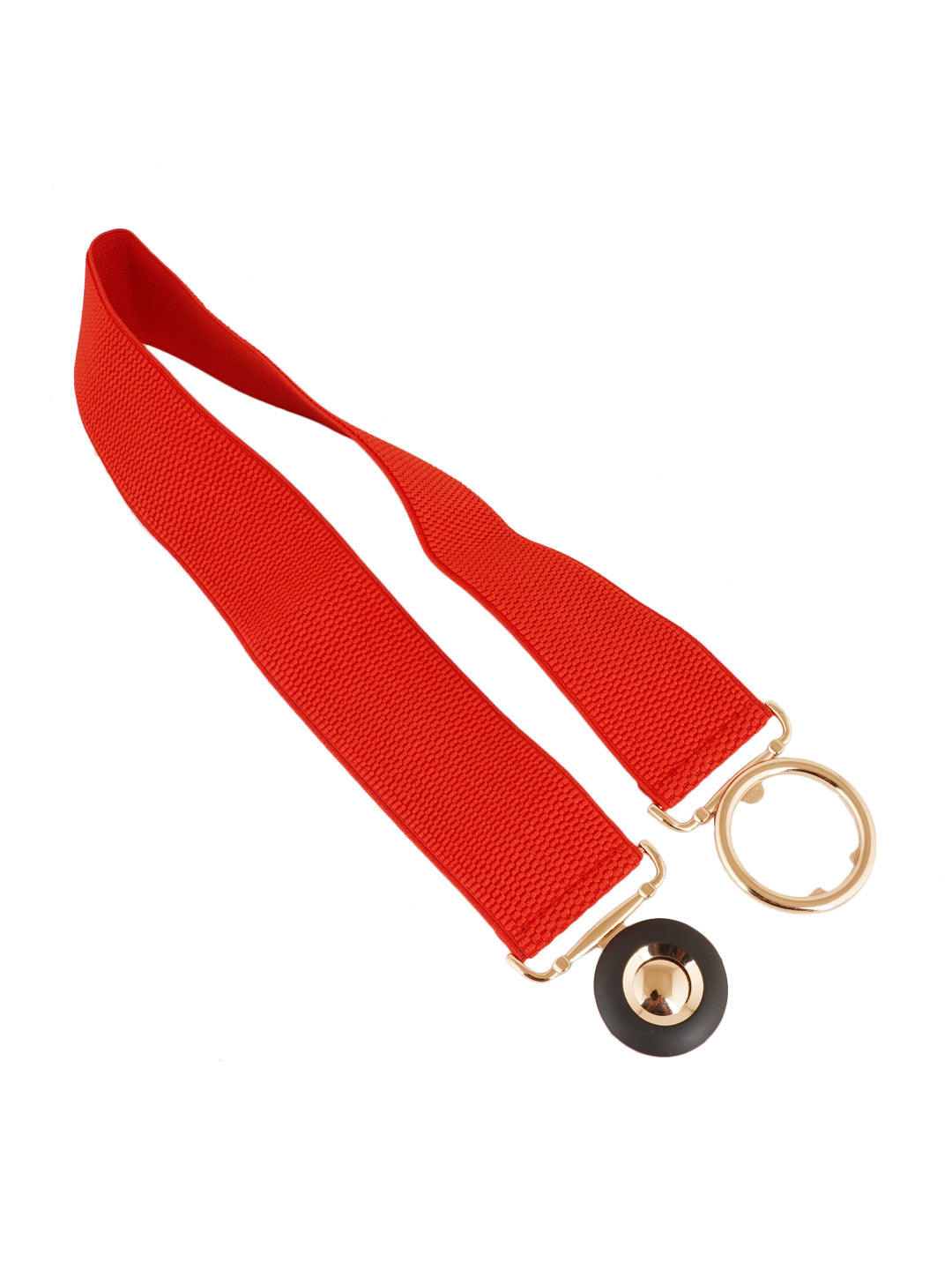 Style Shoes Red Freesize Elasticated Stretchable Dress Belt For Women and Girls