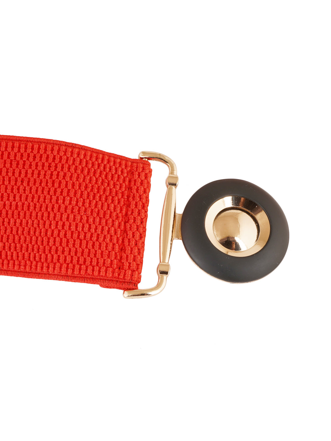 Style Shoes Red Freesize Elasticated Stretchable Dress Belt For Women and Girls