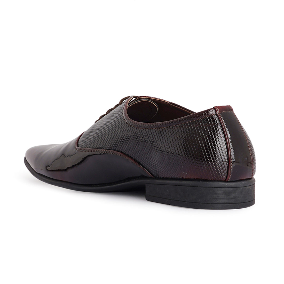STYLE SHOES Cherry Lace Up Men Formal Textured Partywear Shoes