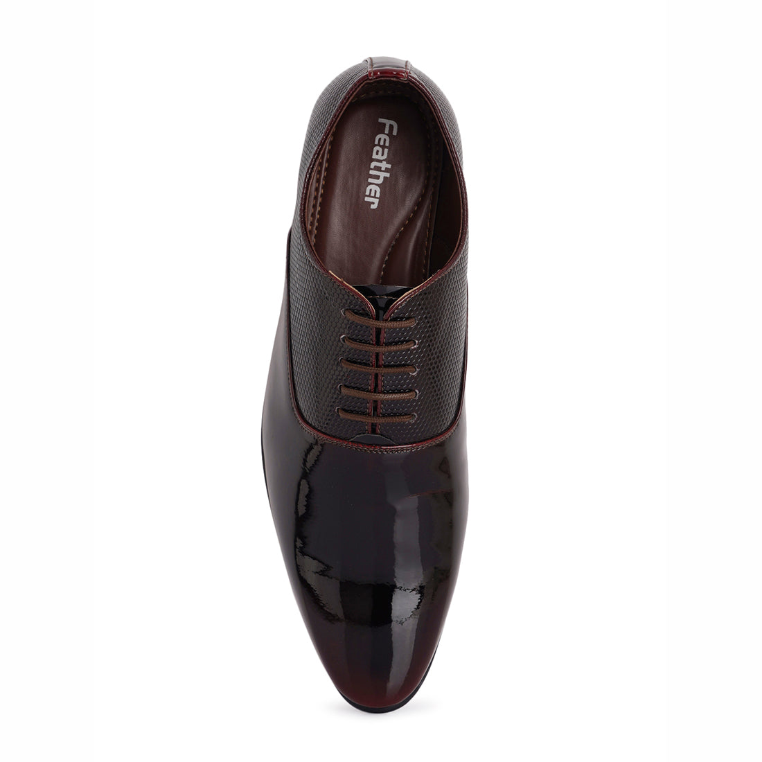 STYLE SHOES Cherry Lace Up Men Formal Textured Partywear Shoes