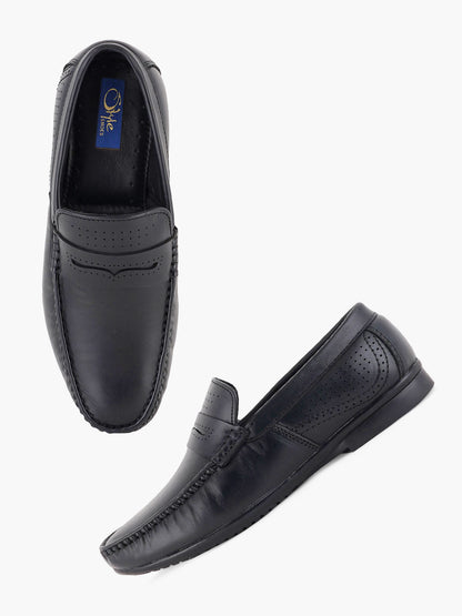 Men's Black Casual Loafers