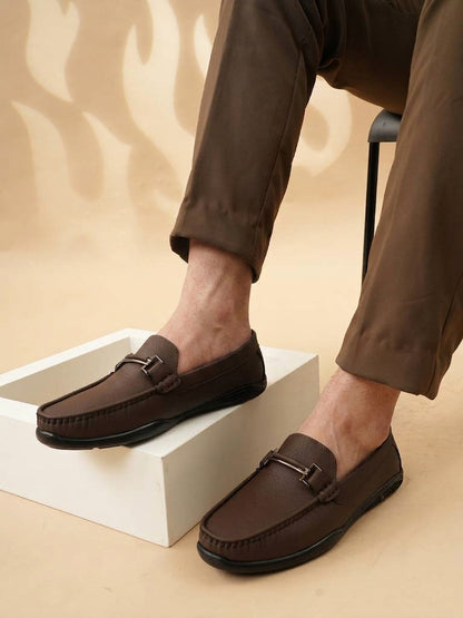 Men's Brown Casual Slip On Loafers
