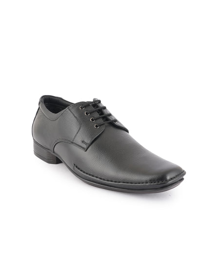 Black Lace Up Men Leather Formal Shoes