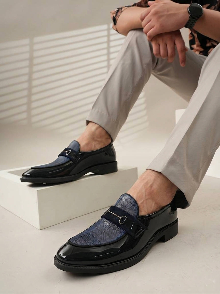 Men's Blue Casual Loafers